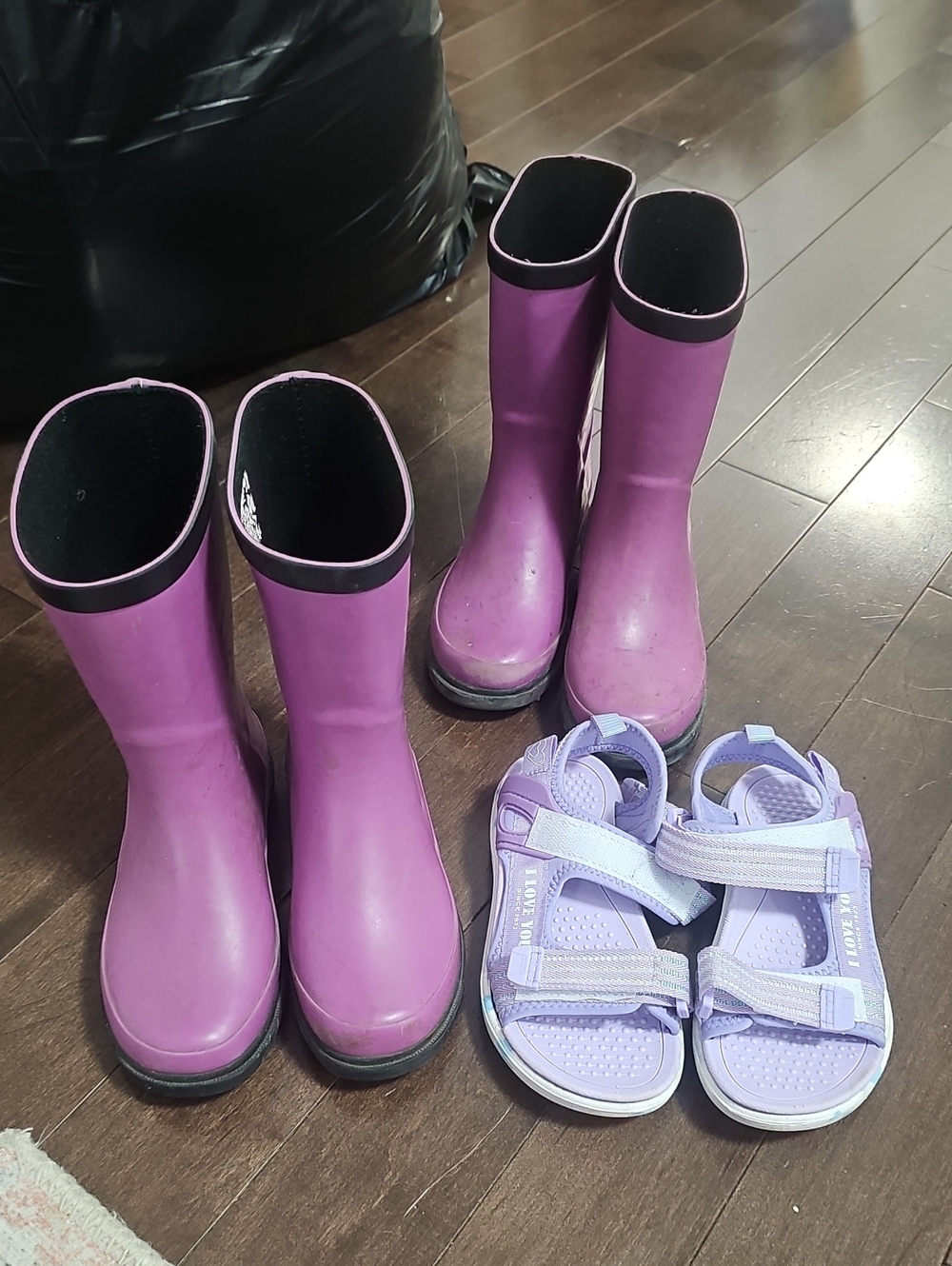 Kids Purple Random Shoes